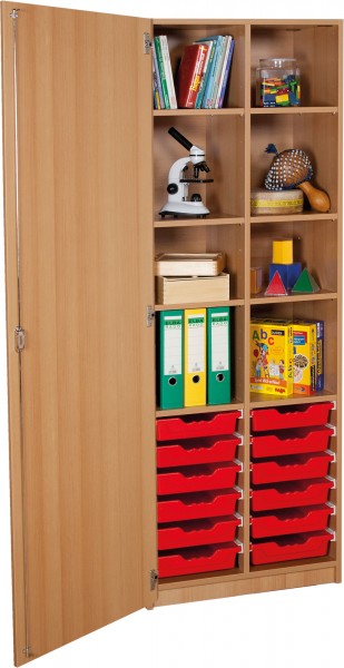 Schrank mit 12 ErgoTray M,