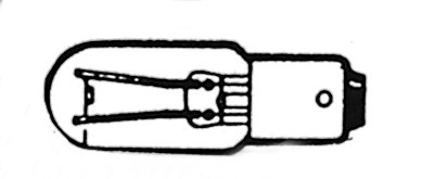 Lampe 6 V - 15 W, Sockel BA 15d