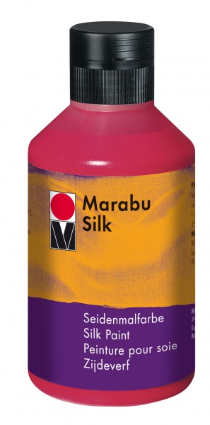 Marabu Seidenfarbe karminrot 250ml