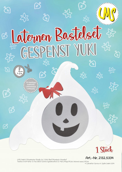 Laternen-Bastelset Gespenst Yuki