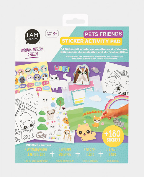 Sticker Activity Set, Pets Friends